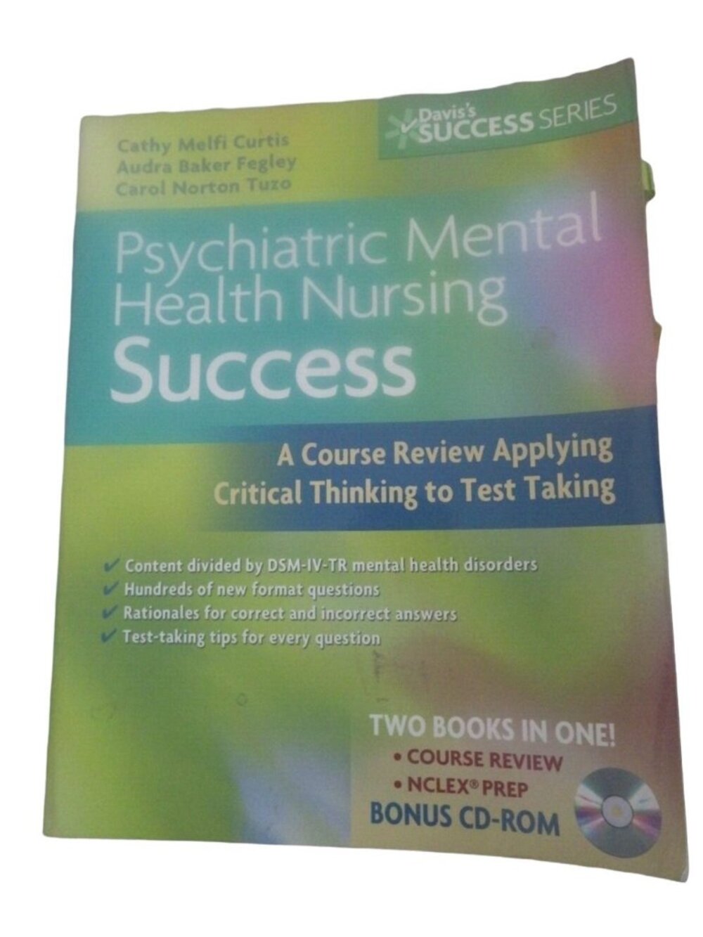 Davis Psychiatric Mental Health Nursing Success Course Review CD NCLEX Prep